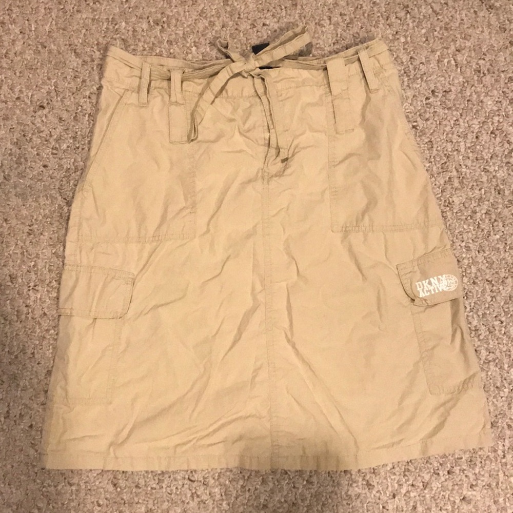DKNY Active Khaki Skirt